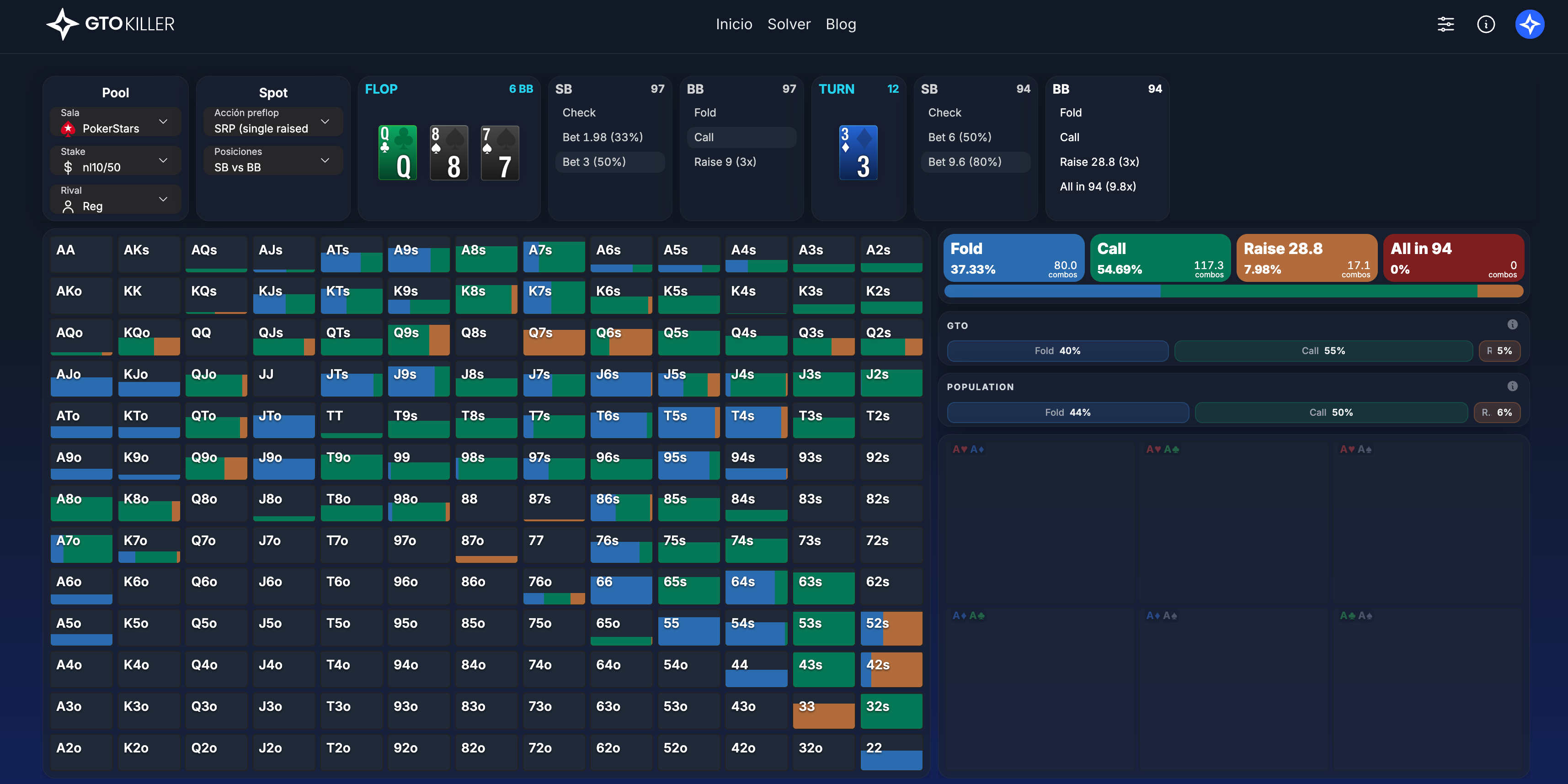 GTOkiller - Advanced Poker Strategy Tool